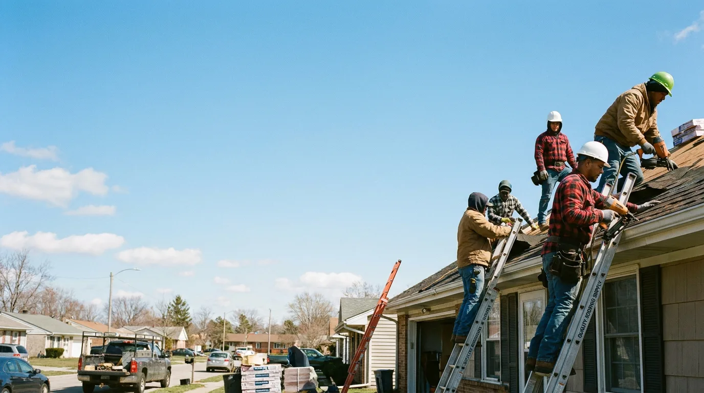 Roofing in Bloomingdale, IN near me